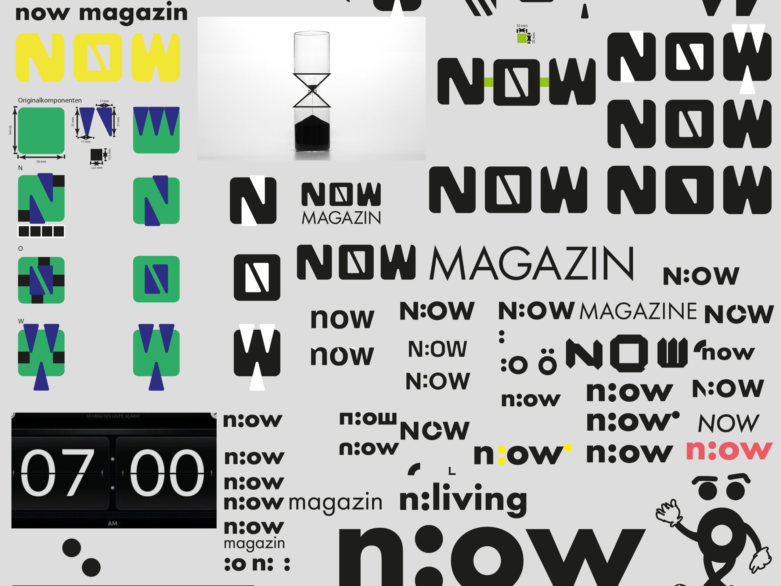 now logo entwürfe